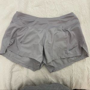 Gray Nike shorts